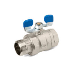 full-bore-brass-ball-valve-with-butterfly-handle-with-union-pn-25-new